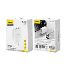 Заредете изображение във визуализатора на галерията – Dudao A5HEU network charger 3x USB-A 1x USB-C PD20W - white
