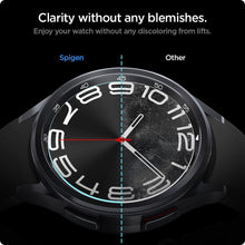 Заредете изображение във визуализатора на галерията – Spigen Glas.tR EZ Fit tempered glass for Samsung Galaxy Watch 6 Classic (43 mm) - 2 pcs.
