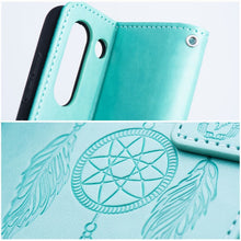 Заредете изображение във визуализатора на галерията – MEZZO Book case for MOTOROLA G56 dreamcatcher green
