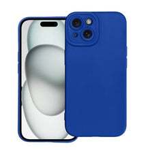 Заредете изображение във визуализатора на галерията – Case for iPhone 15 Matt 2.0 blue
