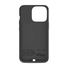 Заредете изображение във визуализатора на галерията – Tech-Protect PowerCase case for iPhone 13 / 13 Pro with 4800mAh power bank - black

