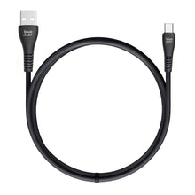 Заредете изображение във визуализатора на галерията – Cable USB A to USB C Blue Star 2A 12W 1 m PJ-DG4-A black
