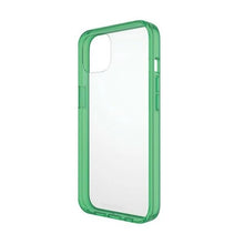 Заредете изображение във визуализатора на галерията – PanzerGlass ClearCase antibacterial case with Military Grade certificate for iPhone 13 / 14 / 15 - transparent green
