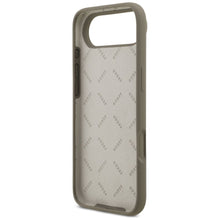 Заредете изображение във визуализатора на галерията – GUESS case for IPHONE 17 Air GUHCP17MSC4GSMW (Silicone W/ Big 4G Script) brown

