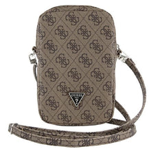 Заредете изображение във визуализатора на галерията – Guess Zip 4G Triangle bag - brown
