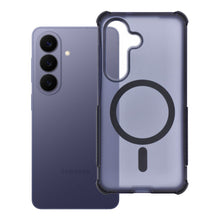 Заредете изображение във визуализатора на галерията – Case for Samsung S26 Forcell F-Protect BumperX Premium compatible with MagSafe navy blue
