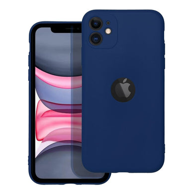 Гръб SOFT за IPHONE 11 dark син