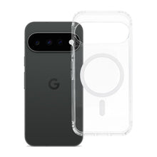 Заредете изображение във визуализатора на галерията – Case for Pixel 9 / 9 Pro / 10 / 10 Pro / 11 / 11 Pro Forcell F-Protect Clear Hybrid Premium compatible with MagSafe transparent
