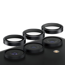 Заредете изображение във визуализатора на галерията – PanzerGlass Hoops Camera protection for Samsung Galaxy S24+ - with black frame
