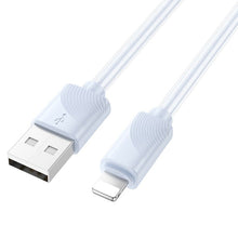 Заредете изображение във визуализатора на галерията – HOCO cable USB A to Lightning 2,4 A X114 1 m blue
