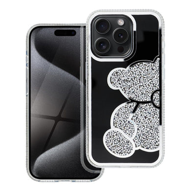 Гръб TEDDY BEAR за IPHONE 11 сребрист