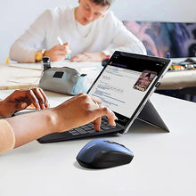 Заредете изображение във визуализатора на галерията – Ugreen MU006 optical wireless USB mouse 2.4GHz 4000 DPI - blue
