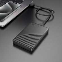Заредете изображение във визуализатора на галерията – Hard drive enclosure HDD 2,5" SATA USB 3.0 to Micro Hoco HB46 black
