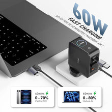 Заредете изображение във визуализатора на галерията – X-ONE QuantumFlex data cable - type C to C - max 60W 1,2m black
