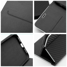 Заредете изображение във визуализатора на галерията – LUNA Book Carbon for XIAOMI Redmi Note 14 4G (GLOBAL - 164,84mm x 78,15mm x 8,16mm) black
