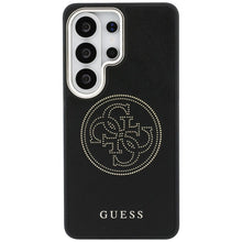 Заредете изображение във визуализатора на галерията – GUESS case for SAMSUNG S26 Ultra GUHMS26L5PG4SRGK (Perforated Logo MagSafe) black
