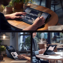 Заредете изображение във визуализатора на галерията – Nillkin Bumper Leather Case Pro for iPad Pro 11" 2024 - black
