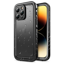 Заредете изображение във визуализатора на галерията – Tech-Protect ShellBox case waterproof IP68 for iPhone 14 Pro Max - black
