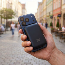 Заредете изображение във визуализатора на галерията – Powerbank compatible with MagSafe Blue Star Slim DG-P8 15W 5000 mAh black
