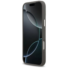 Заредете изображение във визуализатора на галерията – KARL LAGERFELD case for IPHONE 17 Pro Max KLHCP17XPSFDHPOG (FW Grained PU W/ K&amp;C Heads Pin &amp; Logo) gray
