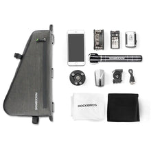 Заредете изображение във визуализатора на галерията – Rockbros AS-017 bicycle frame bag 5 l - dark green
