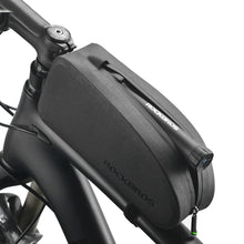 Заредете изображение във визуализатора на галерията – Rockbros AS-019-1 waterproof bicycle bag for frame - black
