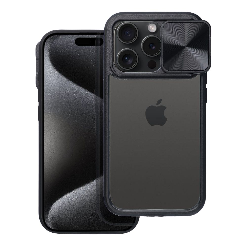 Гръб SLIDER за IPHONE XR черен