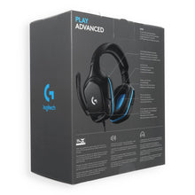 Заредете изображение във визуализатора на галерията – Wired headphones Jack 3,5 mm with microphone Logitech G432 black
