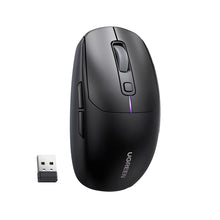Заредете изображение във визуализатора на галерията – Ugreen MU103 Bluetooth 5.0 computer mouse / 2.4GHz USB receiver - black
