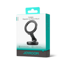 Заредете изображение във визуализатора на галерията – Joyroom JR-ZS403 Foldable Magnetic Car Dashboard Phone Holder - Black
