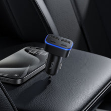 Заредете изображение във визуализатора на галерията – Car charger Hoco 2xUSB A + 2xUSB C PD QC3.0 42W Z63 black
