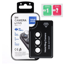 Заредете изображение във визуализатора на галерията – Camera Lens Protector BLUE STAR Easy Install for SAMSUNG A57 black
