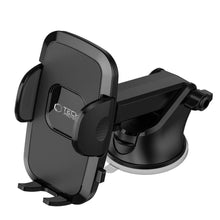 Заредете изображение във визуализатора на галерията – Tech-Protect V3 car phone holder for windshield/cockpit - black
