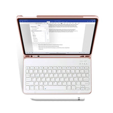 Заредете изображение във визуализатора на галерията – Tech-Protect SC Pen + Keyboard case with keyboard for iPad 10.9" 2022 - pink
