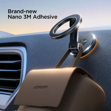 Заредете изображение във визуализатора на галерията – Joyroom JR-ZS403 Foldable Magnetic Car Dashboard Phone Holder - Black
