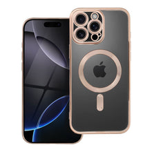 Заредете изображение във визуализатора на галерията – ELECTRO MAG COVER case compatible with MagSafe for IPHONE 16 Pro Max brown
