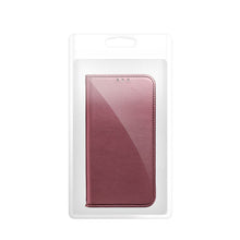 Заредете изображение във визуализатора на галерията – Flip case for Xiaomi Redmi 17C Smart Magneto burgundy
