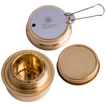 Заредете изображение във визуализатора на галерията – Tourist alcohol stove fueled with ethanol and alcohol MEVA
