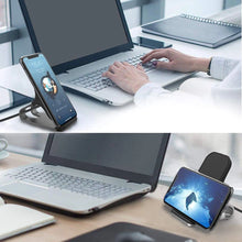 Заредете изображение във визуализатора на галерията – Tech-Protect QI15W-S1 15W inductive charger in the form of a stand - black
