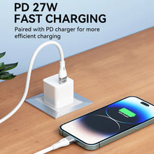 Заредете изображение във визуализатора на галерията – Wozinsky WSTCL2 Lightning / USB-C PD 27W cable 2 m - white
