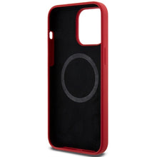 Заредете изображение във визуализатора на галерията – Ferrari Silicone Printed Ring MagSafe case for iPhone 15 Pro Max - red
