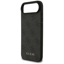 Заредете изображение във визуализатора на галерията – GUESS case for IPHONE 17 Air GUHCP17MG4GFGR (PU 4G Classic) black
