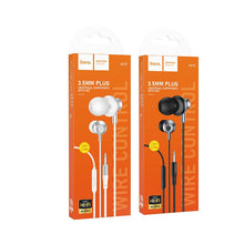 Заредете изображение във визуализатора на галерията – Wired earphones with microphone Jack 3,5 mm Hoco M119 black
