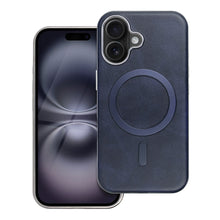 Заредете изображение във визуализатора на галерията – GENTLEMAN MAG COVER Case compatible with MagSafe for IPHONE 12 navy blue
