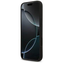 Заредете изображение във визуализатора на галерията – GUESS case for IPHONE 17 Pro Max GUHCP17XSC4GSMK (Silicone W/ Big 4G Script) black
