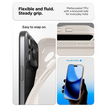 Заредете изображение във визуализатора на галерията – SPIGEN case LIQUID AIR for IPHONE 17 Pro/ 18 Pro natural titanium 

