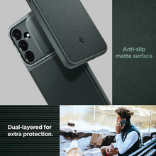 Заредете изображение във визуализатора на галерията – Spigen Optik Armor case for Samsung Galaxy A55 5G - dark green
