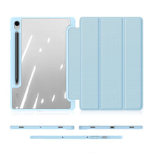 Заредете изображение във визуализатора на галерията – Dux Ducis Toby case with flap and stand for Samsung Galaxy Tab S9 / S9 FE - blue
