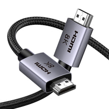 Заредете изображение във визуализатора на галерията – Ugreen HD171 35376 cable with HDMI 2.1 8K connectors certified 5 m - gray
