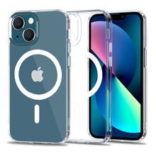 Заредете изображение във визуализатора на галерията – Tech-Protect MagMat MagSafe case for iPhone 13 - transparent
